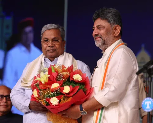 Siddaramaiah Congratulates DK Shivakumar as New Karnataka CM