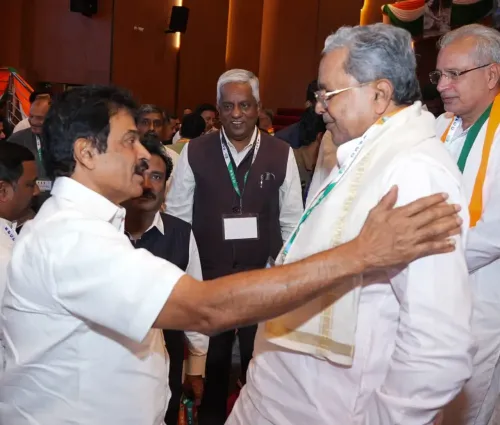 Siddaramaiah joins Congress organisational meet at Bharat Jodo Bhavan