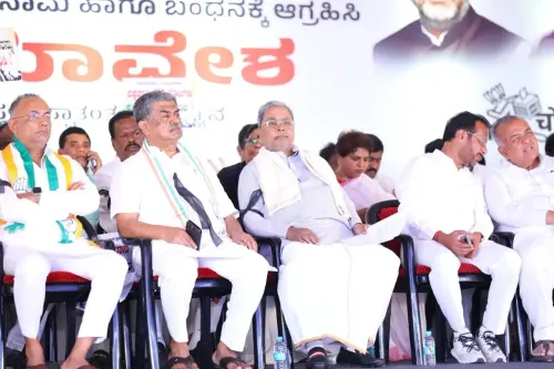 Siddaramaiah joins KPCC protest demanding CEC Gyanesh Kumar's arrest