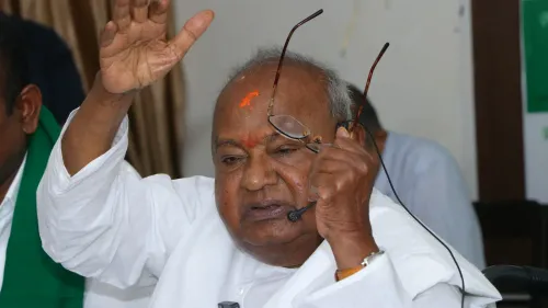 Deve Gowda demands Bidadi township inquiry, targets Siddaramaiah and Shivakumar