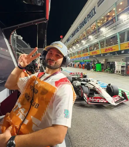 Did Siddhant Chaturvedi Live Out His Formula 1 Dream at the Singapore Grand Prix?