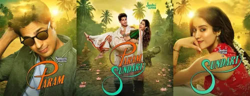 Sidharth Malhotra and Janhvi Kapoor's 'Param Sundari' Set for Theatrical Launch on July 25, 2025