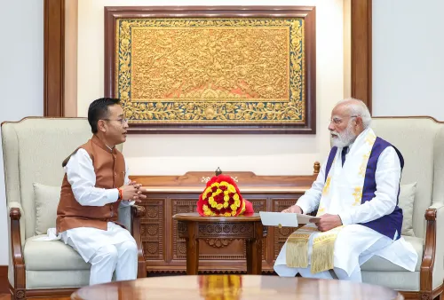 Sikkim's CM Engages PM Modi on Vital Developmental Topics