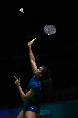 Did Sindhu reach the Malaysia Open semifinals after Yamaguchi's injury retirement?