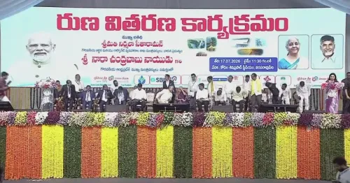 Sitharaman Addresses Credit Outreach Programme in Narasaraopeta