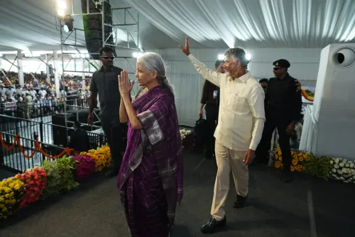 Sitharaman Holds Public Outreach Programme in Narasaraopeta, AP