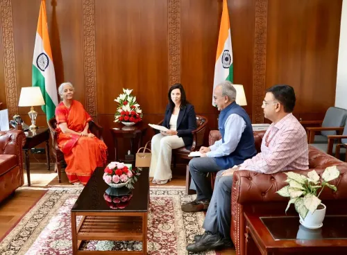 Sitharaman meets EY Global Chairperson Janet Truncale