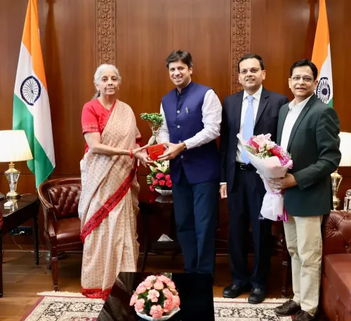 Sitharaman Meets FICCI President Anant Goenka