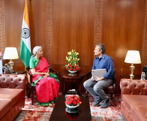 Sitharaman Meets FriendsLearn CEO, CMU Digital Vaccine Partner