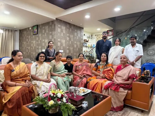 Sitharaman Meets Inner Wheel Clubs Delegation in Bengaluru