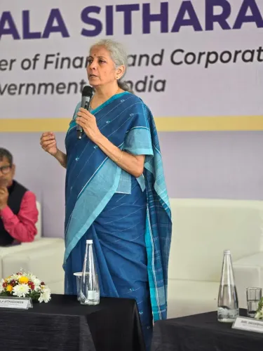 Sitharaman Meets Students at Jowai College in Meghalaya