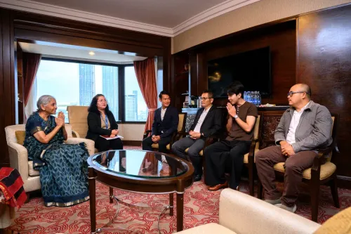 Sitharaman meets Tham Luang cave survivors in Bangkok
