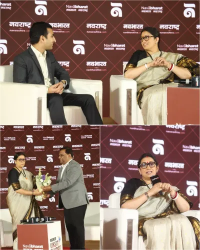Smriti Irani at Viksit Bharat Conclave: Women Are India's Growth Engine