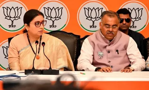Smriti Irani backs Tarun Chugh's Rajya Sabha candidacy from MP
