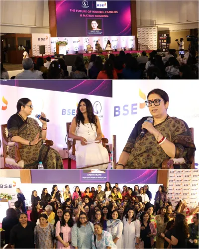 Smriti Irani calls motherhood an economic institution at MomPower Conference