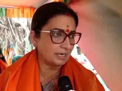 Smriti Irani Expresses Thanks to PM Modi for Women's Reservation Act; Critiques Left Party's 'Constitutional Anarchy'