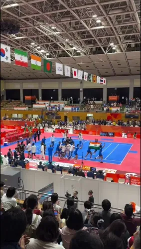 Smriti Irani hails India's 9th Asian Games Kabaddi gold
