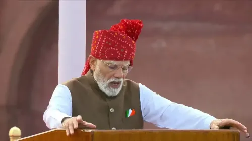 Smriti Irani hails PM Modi's 'Shakti ki Saptadhara' at Red Fort