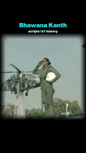 Smriti Irani hails Sqn Ldr Bhawana Kanth as IAF's first woman Fighter Combat Leader