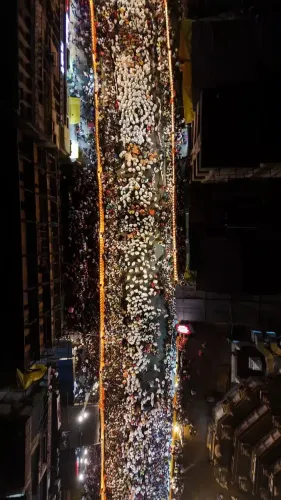 Smriti Irani joins Warkari Palkhi Procession in Pune