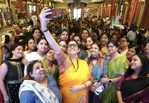 Smriti Irani Shares Selfie With 'SPARK' Reference on X