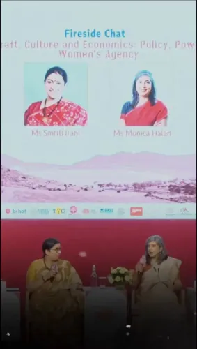 Smriti Irani Urges Women to Prioritise Financial Independence