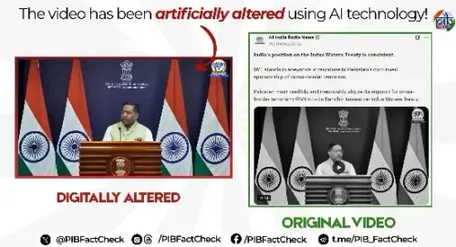 PIB फैक्ट चेक ने खारिज किया फर्जी वीडियो, MEA प्रवक्ता रणधीर जायसवाल के नाम पर फैलाए जा रहे झूठे दावे