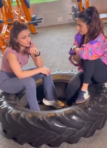 Did Soha Ali Khan Have a Great Workout Session with Fatima Sana Shaikh?