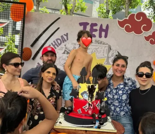 Did Soha Ali Khan Share a Glimpse of Jeh’s Naruto-Themed Birthday Bash and Call Kareena Kapoor ‘Cool as a Cucumber’?