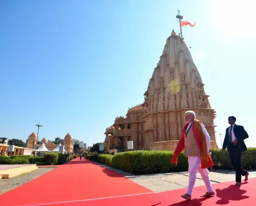 क्या सोमनाथ स्वाभिमान पर्व में पीएम मोदी ने कहा था- मेरे जीवन का लक्ष्य सोमनाथ का पुनर्निर्माण?