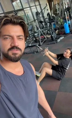 Sonakshi Sinha gets gym-pranked by husband Zaheer Iqbal mid-workout