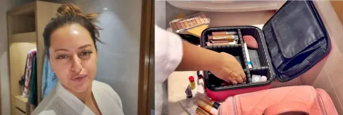 Sonakshi Sinha Offers a Glimpse Into Her Glamorous Beauty Kit
