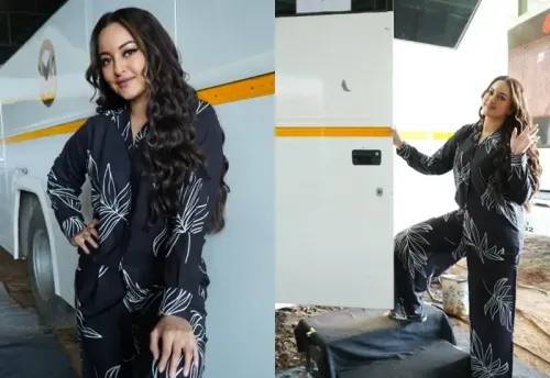 Sonakshi Sinha Concludes Thrilling Second Schedule of Her Telugu Film 'Jatadhara'