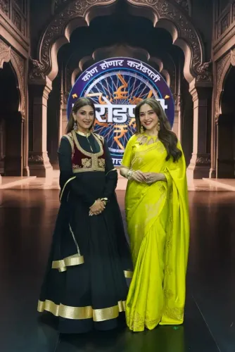 Sonali Bendre joins Madhuri Dixit on 'Kon Honar Crorepati' premiere episode