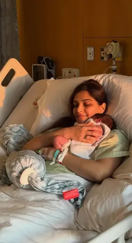 Sonam Kapoor Posts Heartwarming First Photo with Newborn from Hospital