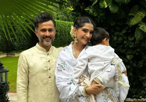 What Sweet Moments Did Sonam Kapoor Share with Son Vayu Across Three Cities?