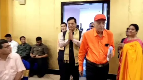Sonowal attends book launch of Arup Kumar Dutta in Guwahati
