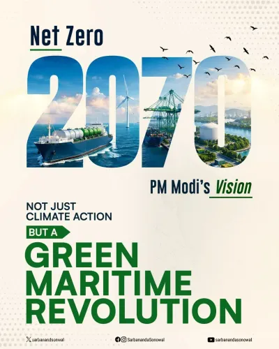 Sonowal Flags Green Maritime Push on World Environment Day