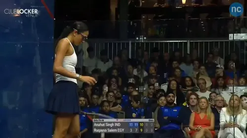 Sonowal Hails Anahat Singh's World Junior Squash Title