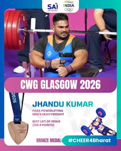 Sonowal Hails Jhandu Kumar's Bronze at CWG 2026