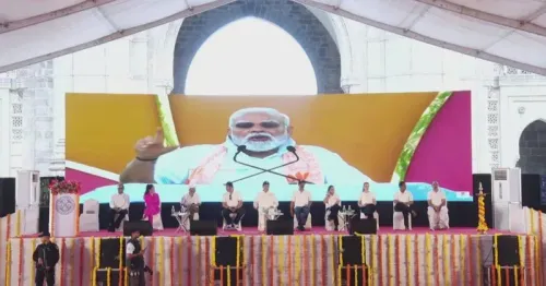 Sonowal joins 12th Yoga Day celebrations at Gateway of India