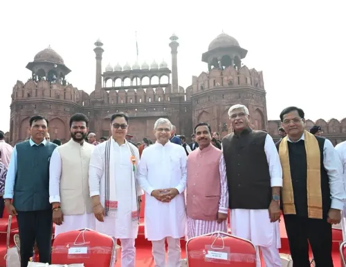 Sonowal joins Independence Day celebrations at Red Fort