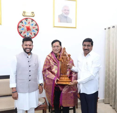 Sonowal Meets AP Ministers on Port and Shipbuilding Projects
