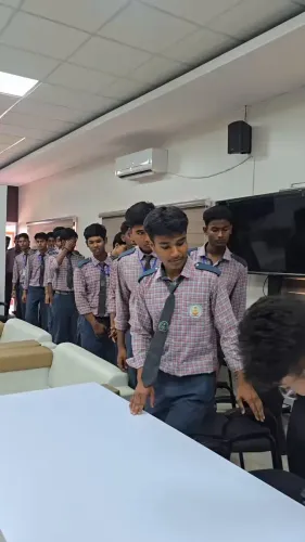 Sonowal Meets Gohpur School Students on Delhi Tour