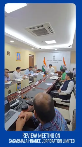 Sonowal Reviews SMFCL Progress, Maritime NBFC Crosses ₹10,700 Cr Sanctions