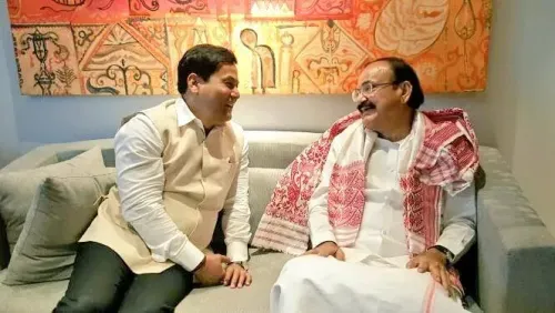 Sonowal wishes former VP Venkaiah Naidu on birthday