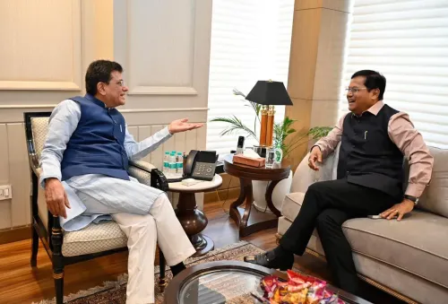 Sonowal Wishes Piyush Goyal on Birthday, Cites Trade Role