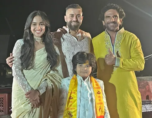 Sony SAB Unveils ‘Veer Hanuman’ with 3D Holographic Sky Display at Shri Ram Ghat