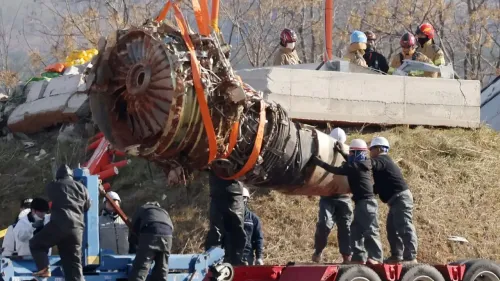 South Korea: Engine from Jeju Air Incident Recovered; Black Box Scheduled for US Analysis Next Week