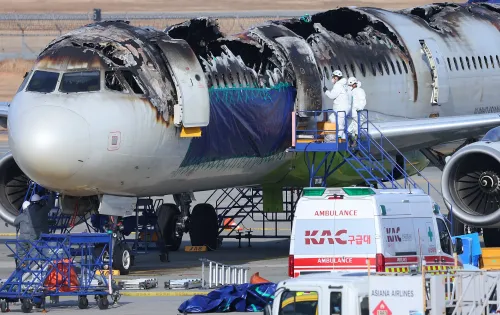 South Korean Police Conduct Raid at Gimhae Airport Following Air Busan Plane Fire Incident